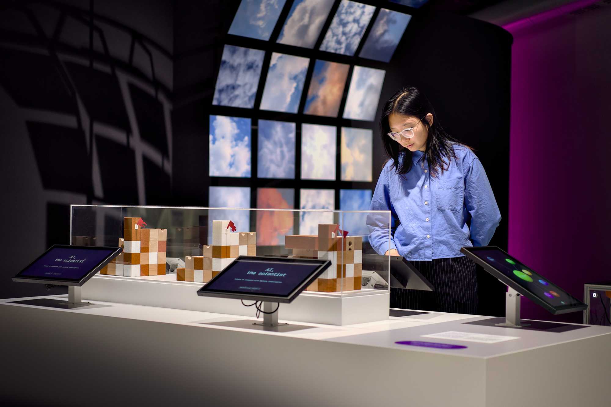 Hero composite showing the main installation