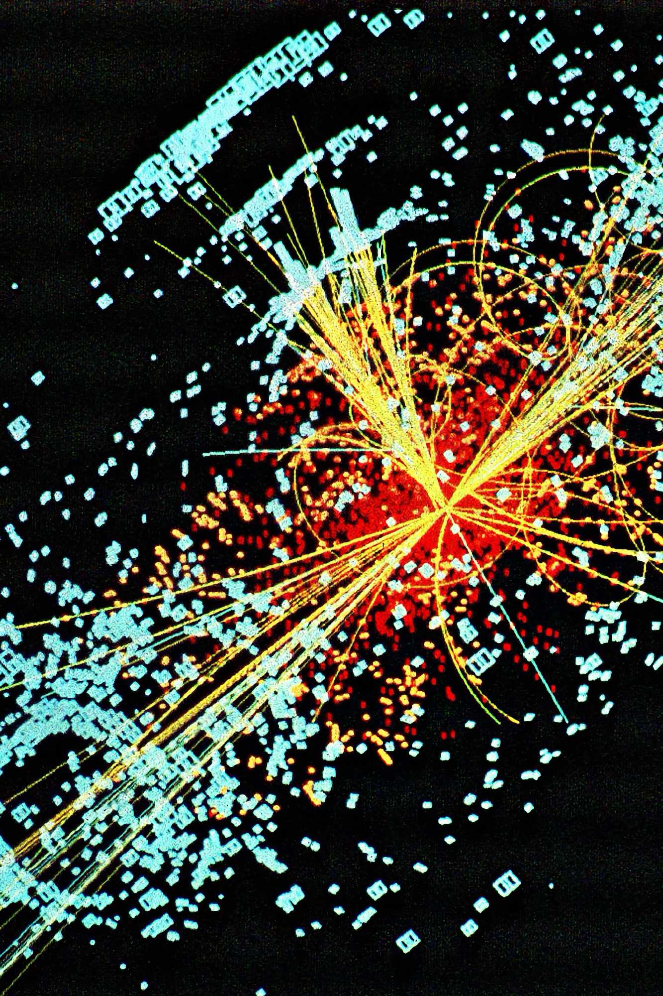 Higgs event during head-on collision of protons