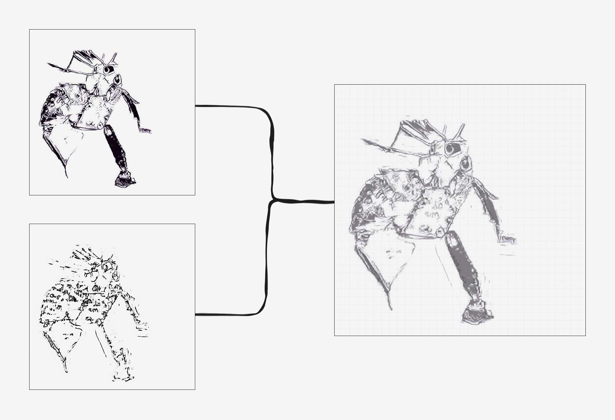 Images of image to sketch models